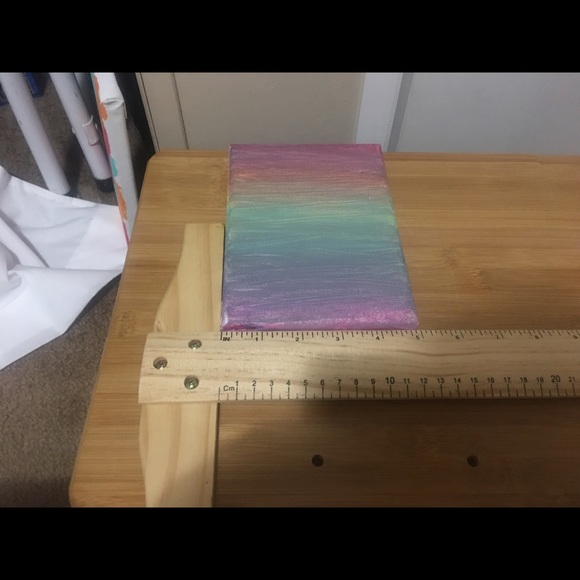 One of a kind 5x7 canvas painting - Picture 3 of 4